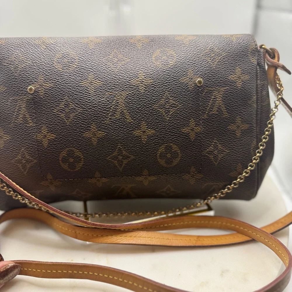 Louis Vuitton Monogram Favorite MM Bag Authentic